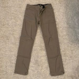 Men’s khaki straight leg